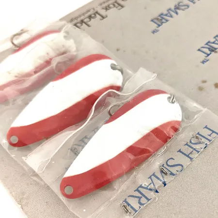 Blue Fox Aqua Spoon, 9g Rosso / Bianco / Nickel, Ondulante #12793