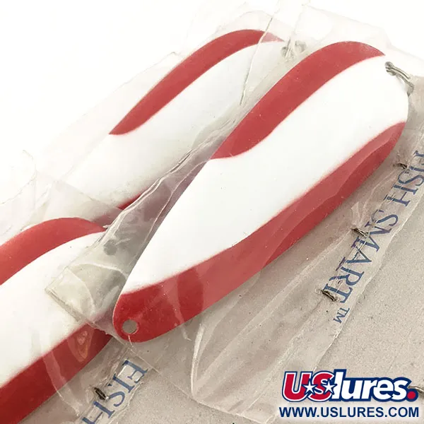 Blue Fox Aqua Spoon, 21g Rosso / Bianco / Nichel, Cucchiaino Ondulante #12794