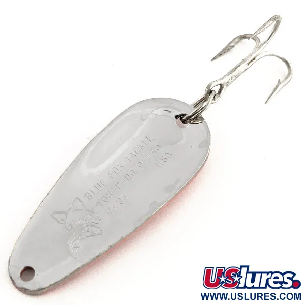 Blue Fox Tor-P-Do UV Ondulante, Rosso/Nero/Nichel, 14g, UV, #12795