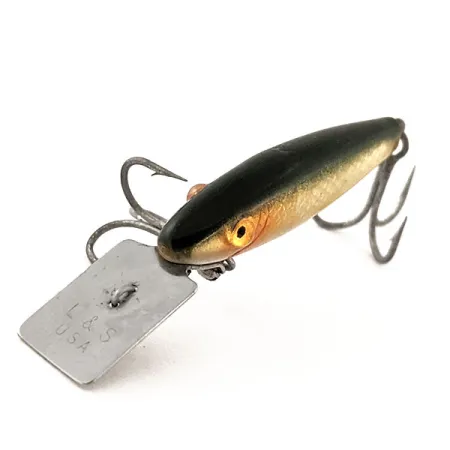 L&S Bait Company MirrOlure Affondante, Oro, 2,5g, Paletta Metallo, #12814