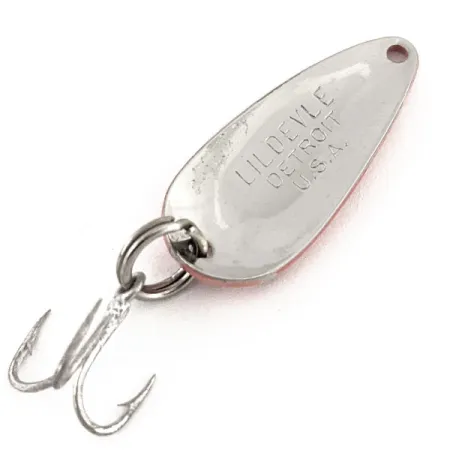 Cucchiaino Eppinger Dardevle Lildevle UV, Rosso/Nero/Nichel, 3.4g, #12820