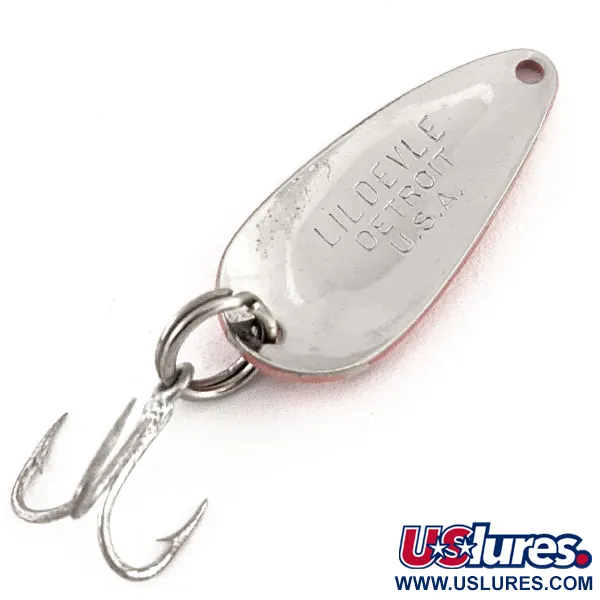 Cucchiaino Eppinger Dardevle Lildevle UV, Rosso/Nero/Nichel, 3.4g, #12820