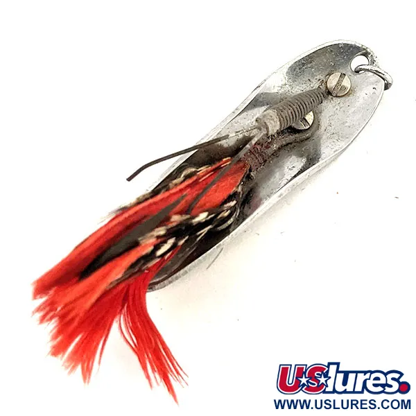 Pflueger Chum Spoon Ondulante, Nickel, 8g, antialga, #12864