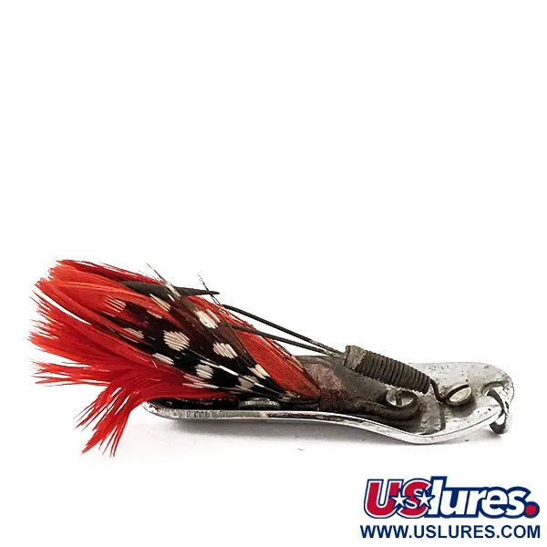 Pflueger Chum Spoon Ondulante, Nickel, 8g, antialga, #12864