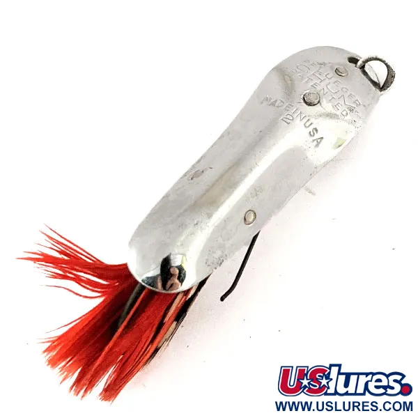 Pflueger Chum Spoon Ondulante, Nickel, 8g, antialga, #12864