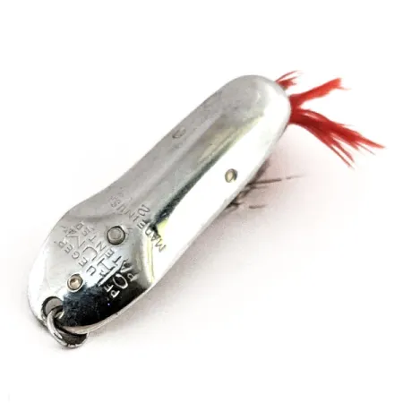 Pflueger Chum Spoon Ondulante, Nickel, 8g, antialga, #12864