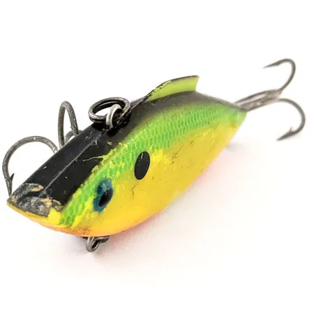 Bill Lewis Rat-L-Trap Lipless Crankbait, Giallo/Verde, 12g, Sonoro, #12870