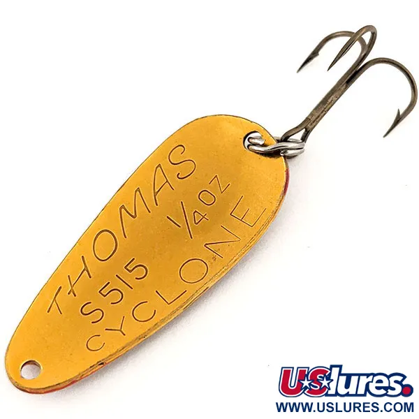 Thomas Cyclone Ondulante, Arancio Oro, 7g, Scaglie Rilievo, #12881