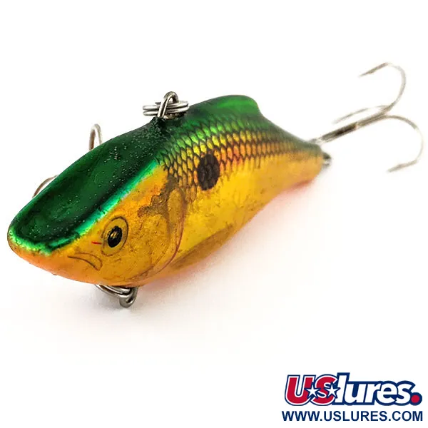 Rapala Rattl'n RAP 08 Lipless Crankbait, Oro/Verde, 20g, #12883