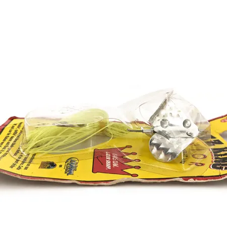 Strike King Buzzbait Buzz King, Nickel/Chartreuse, 5,3g, elica 3 pale, #12891