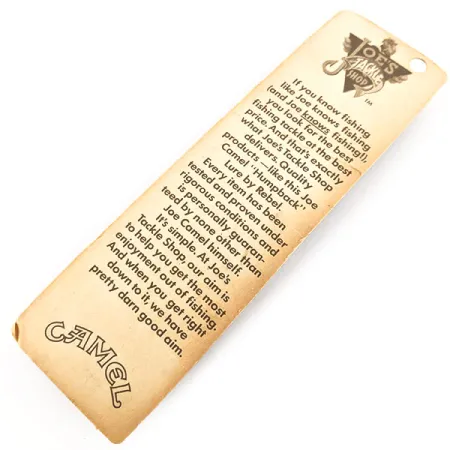 Rebel Camel Joe Humpy Artificiale, Camel, 10g, Rattling, #12894