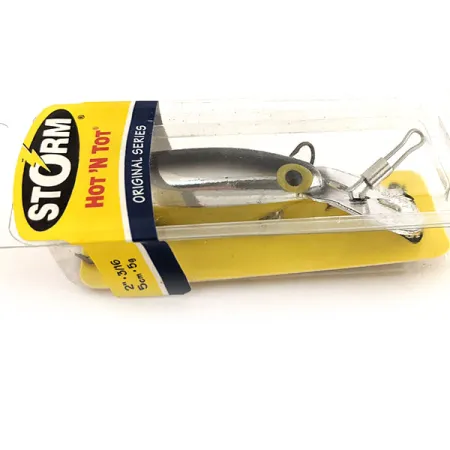 Storm Original Hot'N Tot Artificiale, Nero / Argento, 6,5g, Paletta in metallo, #12897