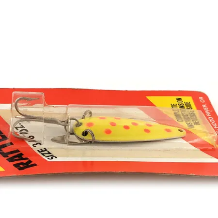 Luhr Jensen Rattlesnake Ondulante, Giallo/Arancio, 12g, Sonic Blade, #12900