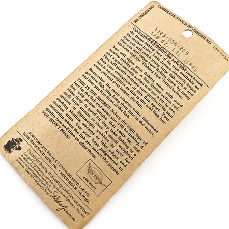 Luhr Jensen Little Jewel Ondulante, Giallo / Rosso, 18g, Vintage, #12908