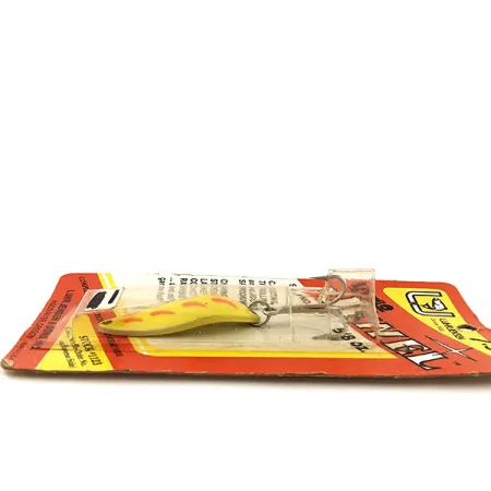 Luhr Jensen Little Jewel Ondulante, Giallo / Rosso, 18g, Vintage, #12908