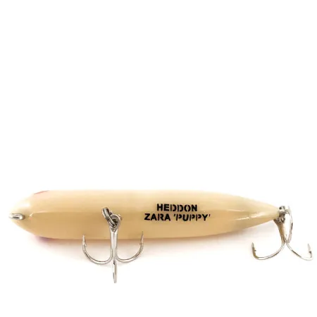 Heddon Zara Puppy Esca Topwater, Bianco, 7g, Walk-the-dog, #12913