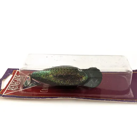 Renegade Crank Shad Crankbait, Verde Scuro Oro, 11g, Rattle, #12933