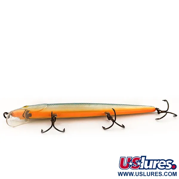 Rapala Husky Jerk HJ 14 Artificiale, Blu Argento, 18g, Rattling, #12945