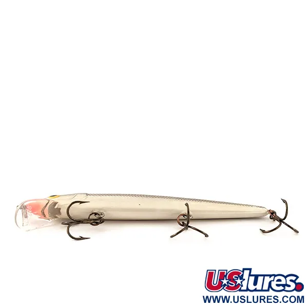 Rapala Husky Jerk 12 Minnow, Argento/Nero, 13g, Rattling, #12946