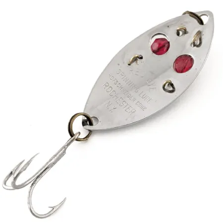 Hofschneider Red Eye junior Ondulante, Nichel, 11g, perle rosse, #12952