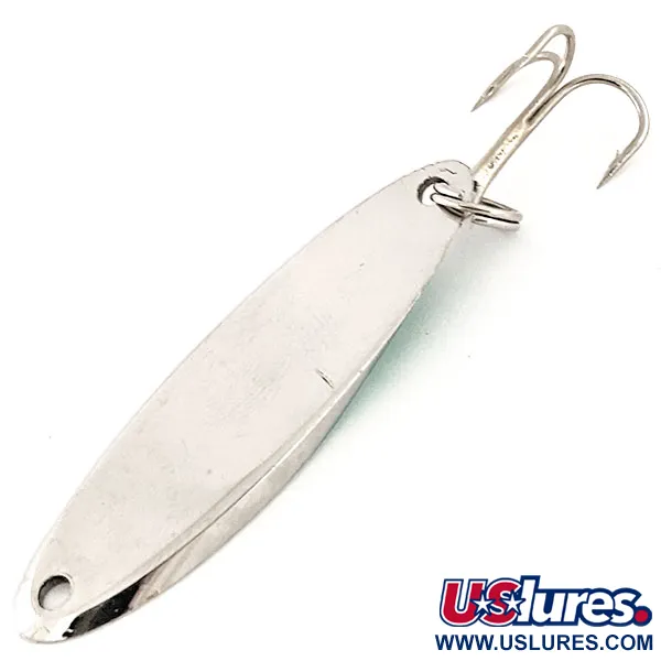 Acme Kastmaster Ondulante, Nickel / Verde, 10,5g, Lega pesante, #12972