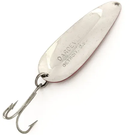 Eppinger Dardevle Ondulante, Rosso / Bianco / Nichel, 28g, #12981