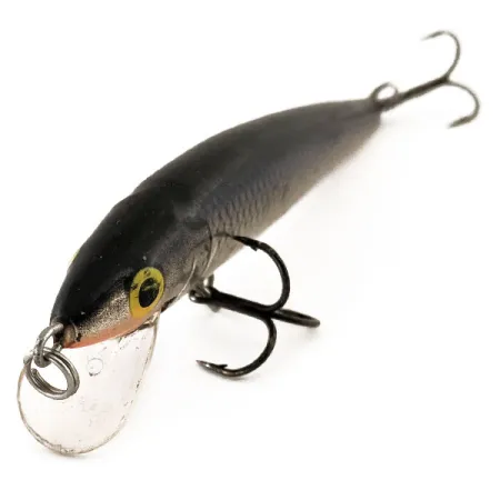 Rapala Husky Jerk 10 Suspending, Argento/Nero, 10g, #13001