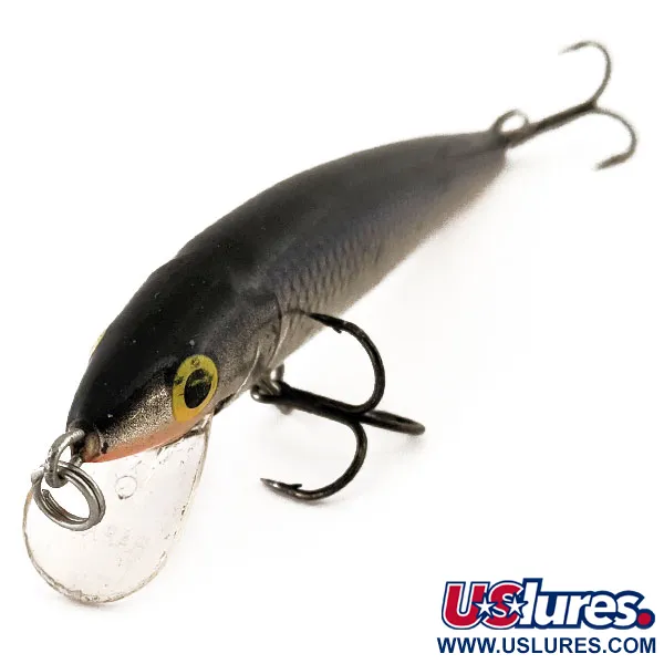 Rapala Husky Jerk 10 Suspending, Argento/Nero, 10g, #13001