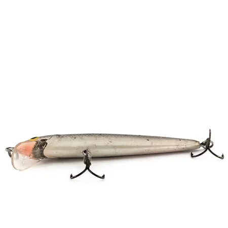 Rapala Husky Jerk 10 Suspending, Argento/Nero, 10g, #13001