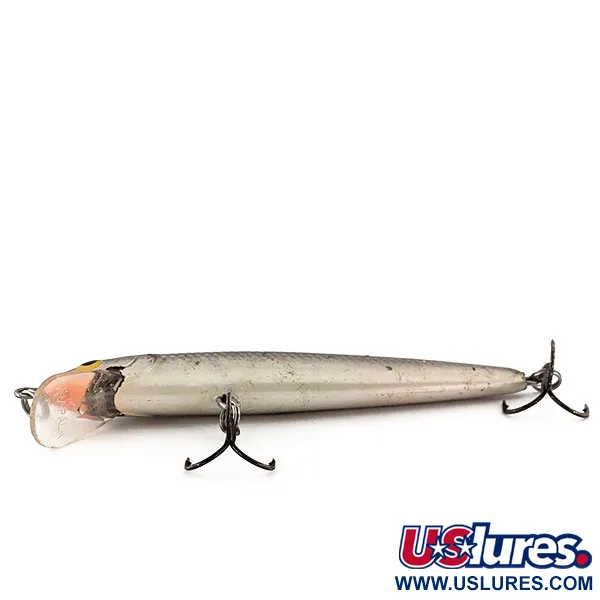 Rapala Husky Jerk 10 Suspending, Argento/Nero, 10g, #13001