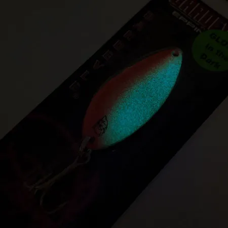 Eppinger Dardevle Devle Dog Glow Cucchiaino, Rosso-Arancio, 14g, #13013