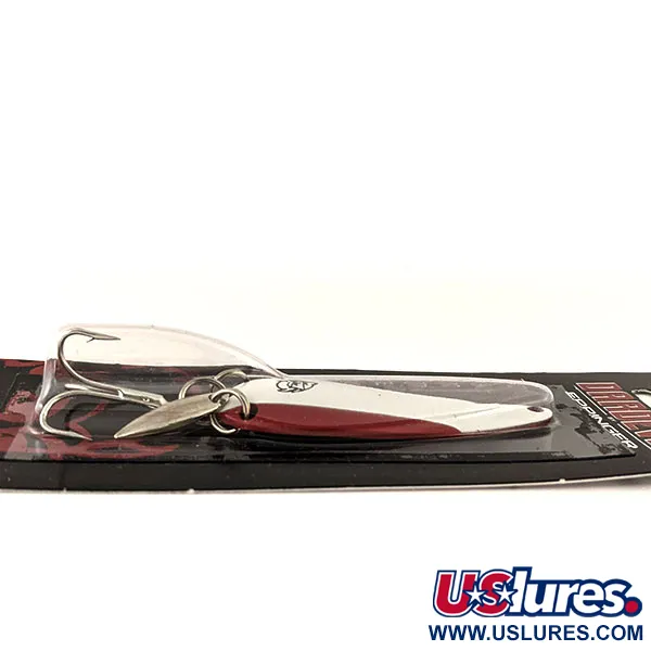 Dardevle Imp Klicker Ondulante, Rosso/Bianco/Nickel, 11g, Lamelle, #13016