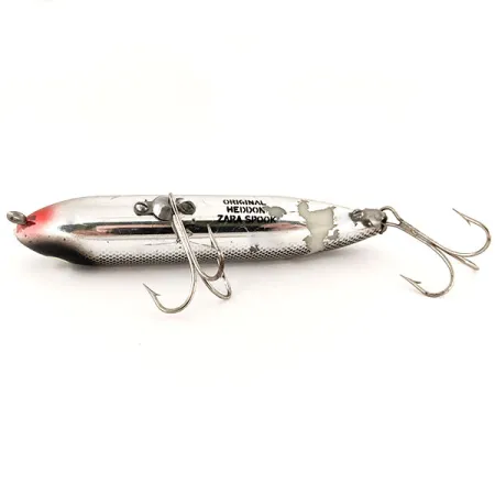 Heddon Zara Spook Esca Topwater, Argento, 17g, Vintage, #13037