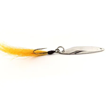 Ondulante Acme Kastmaster, Nichel, 21g, Bucktail Giallo, #13039