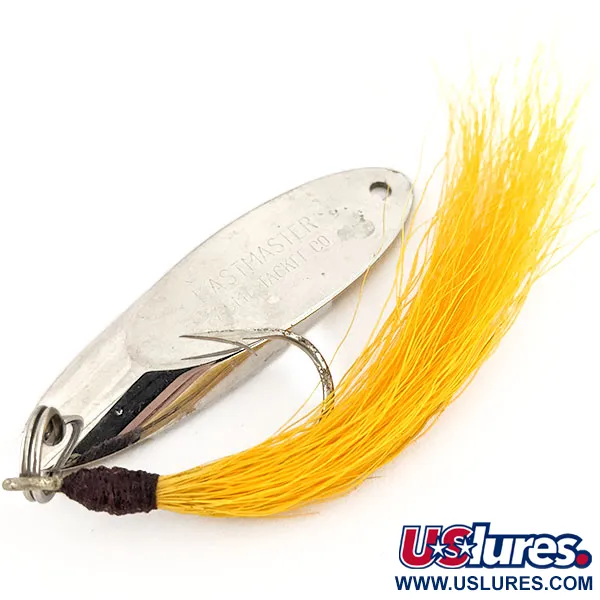 Ondulante Acme Kastmaster, Nichel, 21g, Bucktail Giallo, #13039