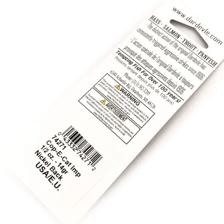 Eppinger Dardevle Cop-E-Cat 7400 UV Ondulante, Rosa/Nickel, 14g, #13057