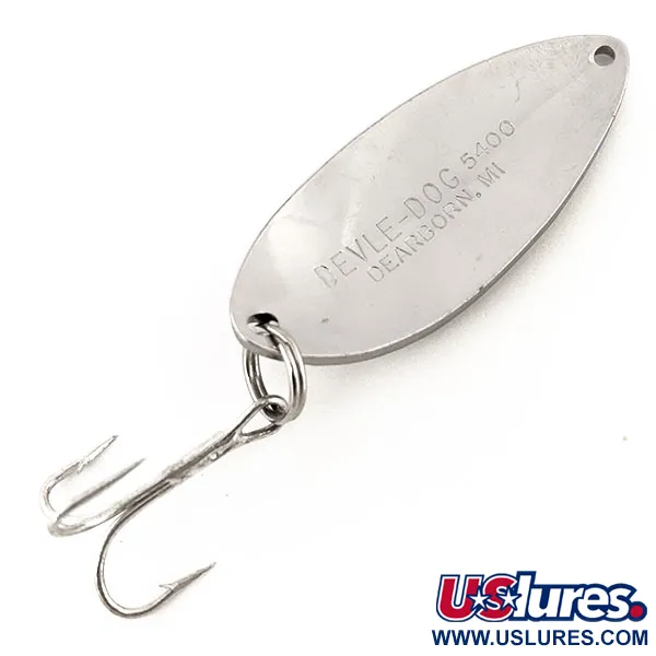 Eppinger Dardevle Devle Dog 5400 Ondulante, Nichel mart., 16g, #13067