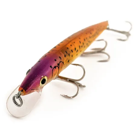 Rapala Husky Jerk HJ 14 Artificiale, Arancio/Viola, 18g, Neutro, #13074