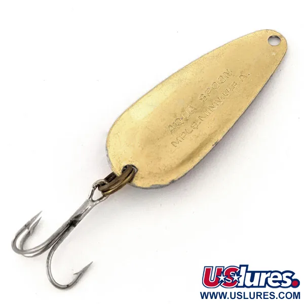 Nebco Aqua Spoon Ondulante, Oro Martellato, 7g, Vintage, #13078