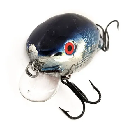 Mann's 1 minus Crankbait, Nickel Blue Back, 28g, Rattling, #13084