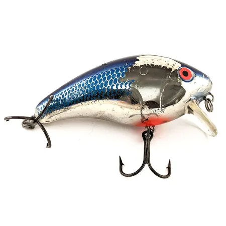 Mann's 1 minus Crankbait, Nickel Blue Back, 28g, Rattling, #13084