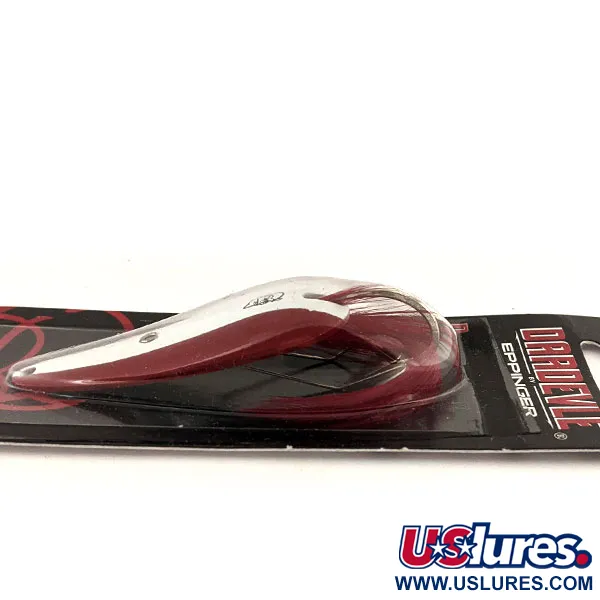 Eppinger Weedless Dardevle Imp Ondulante, Rosso/Bianco, 11g, #13087