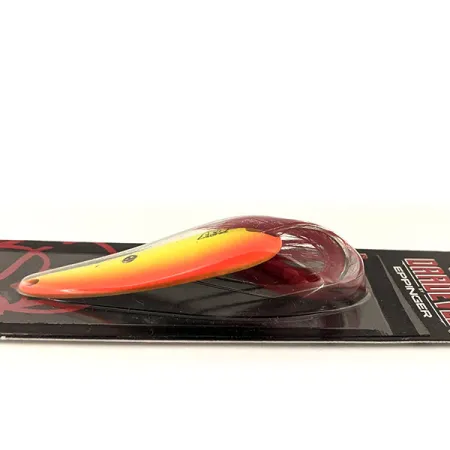 Eppinger Weedless Dardevle Imp UV Ondulante, Giallo/Arancio, 11g, #13088