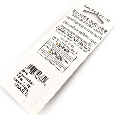 Cucchiaino Dardevle Imp Klicker UV, Electric Lime, 11g, #24533