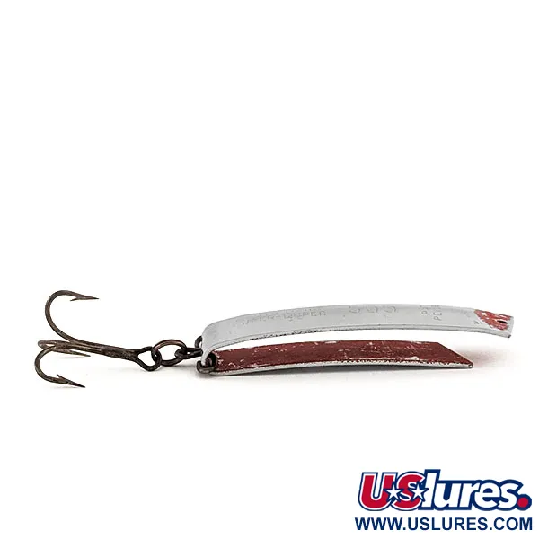 South Bend Super-Duper 509 Ondulante, Nickel, 11g, Forma a U, #13106