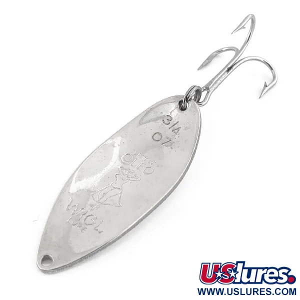 Seneca Little Cleo (Hula Girl) Ondulante, White Pearl/Orange/Nickel, 21g, #13135