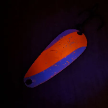 Nebco Tor-P-Do 2 UV Cucchiaino, Rosso/Bianco, 14g, UV Glow, #13144