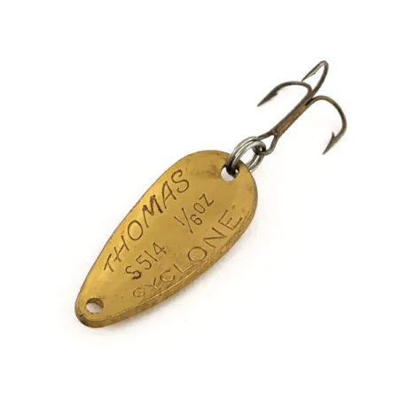 Thomas Cyclone Ondulante, Ottone martellato, 4,3g, Vintage, #13155