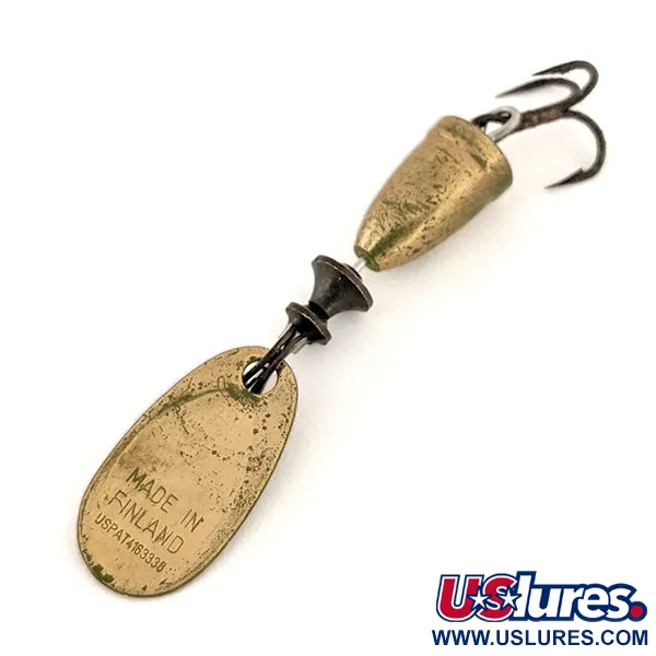 Blue Fox Super Vibrax 0 Cucchiaino, Ottone, 3,4g, Anti-Torsione, #13178