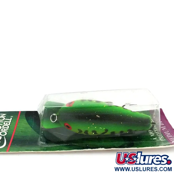 Cotton Cordell Big O UV Crankbait, Fire Tiger, 7g, UV, #13189